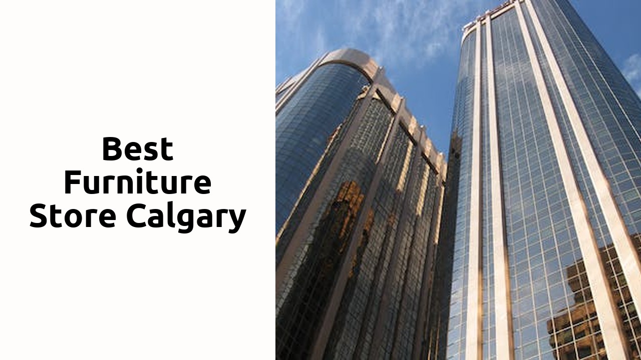 Best Furniture Store Calgary