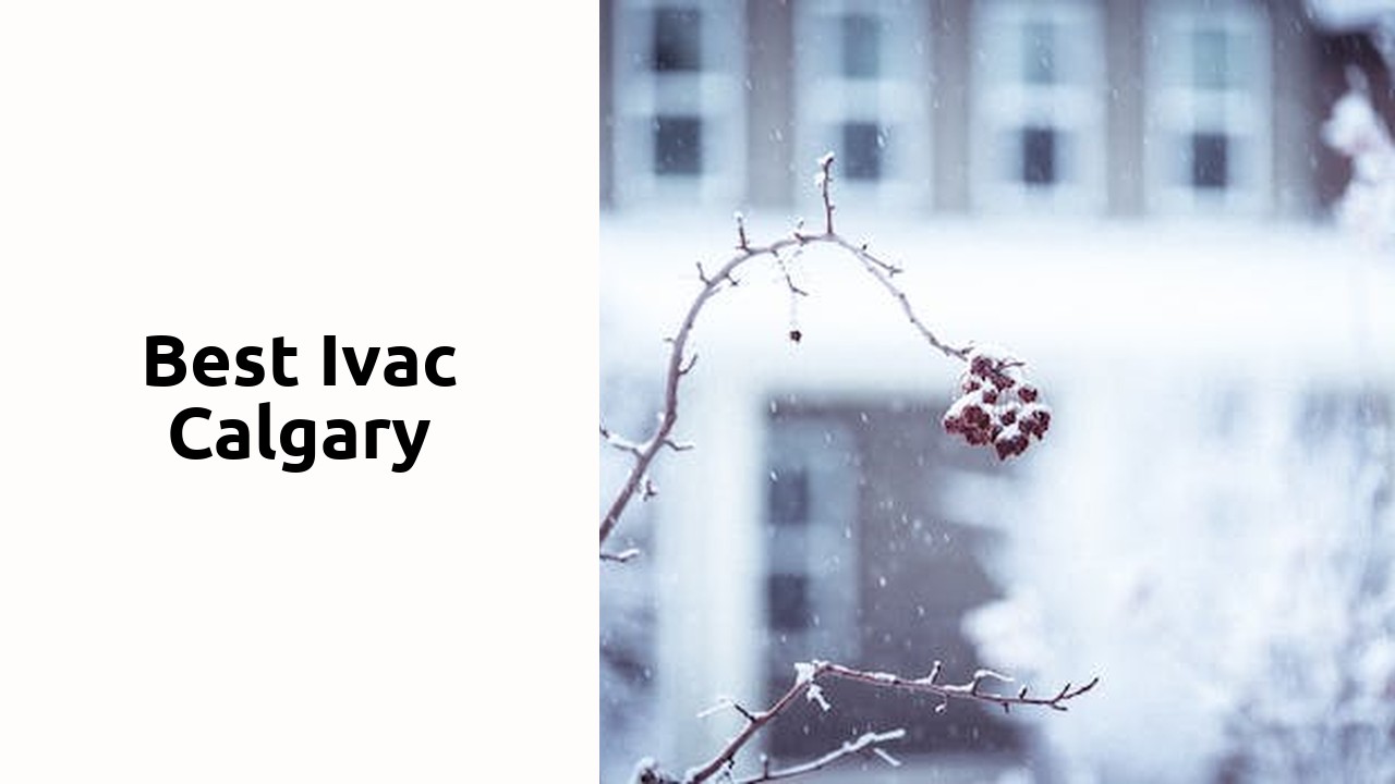 Best Ivac Calgary